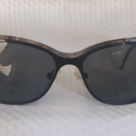 Frames - Lisa Loeb “Pie” Cat‑Eye Frames – Licorice Swirl, 52‑15‑135 - Picture 3 of 10